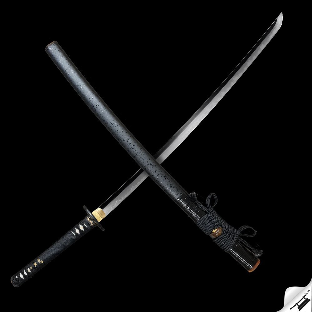 foto Kawashima Funk�n� replika me�e katana Raion, skl�dan� ocel AISI 1075